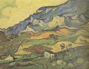 Vincent Van Gogh, Les Alpilles,Mountainous Landscape near Saint-Remy (nn04)